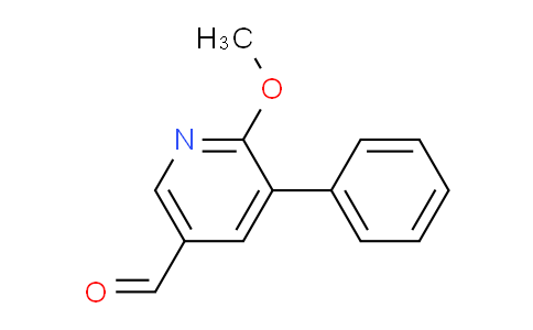 6-Methoxy-5-phenylnicotinaldehyde