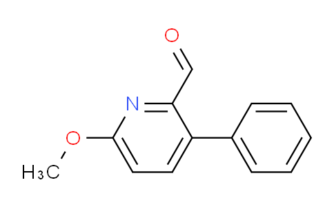 AM102491 | 1227597-26-3 | 6-Methoxy-3-phenylpicolinaldehyde