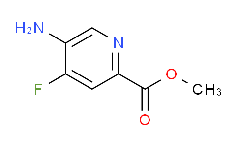 AM102525 | 1805693-36-0 | Methyl 5-Amino-4-fluoropicolinate