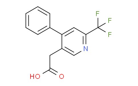 AM102571 | 1806422-70-7 | 4-Phenyl-2-(trifluoromethyl)pyridine-5-acetic acid