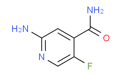 2-Amino-5-fluoroisonicotinamide