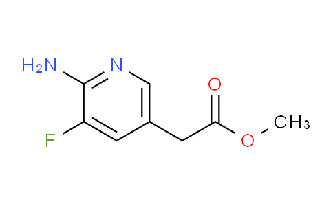 Methyl 2-amino-3-fluoropyridine-5-acetate