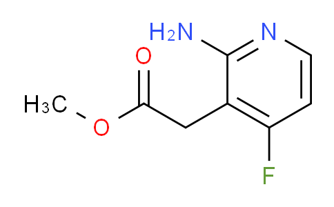 Methyl 2-amino-4-fluoropyridine-3-acetate