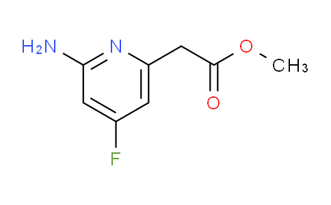 Methyl 2-amino-4-fluoropyridine-6-acetate
