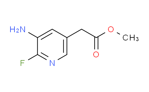 Methyl 3-amino-2-fluoropyridine-5-acetate