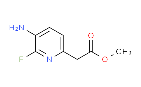 Methyl 3-amino-2-fluoropyridine-6-acetate