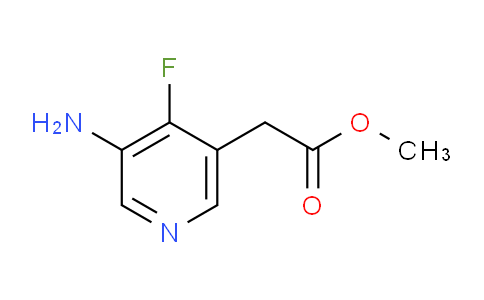 Methyl 3-amino-4-fluoropyridine-5-acetate