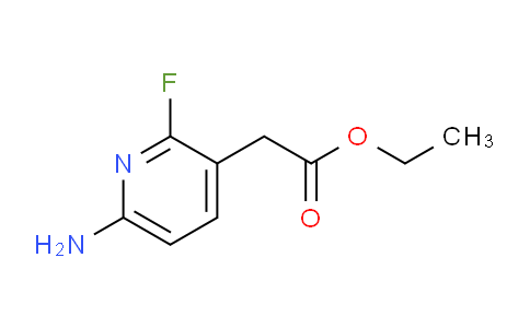 Ethyl 6-amino-2-fluoropyridine-3-acetate