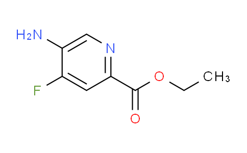 AM102723 | 1805876-39-4 | Ethyl 5-Amino-4-fluoropicolinate