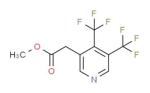 AM102802 | 1803860-76-5 | Methyl 3,4-bis(trifluoromethyl)pyridine-5-acetate