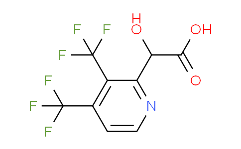 2-(3,4-Bis(trifluoromethyl)pyridin-2-yl)-2-hydroxyacetic acid