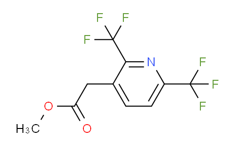 Methyl 2,6-bis(trifluoromethyl)pyridine-3-acetate
