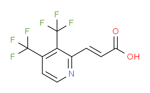 AM102859 | 1807384-13-9 | 3,4-Bis(trifluoromethyl)pyridine-2-acrylic acid