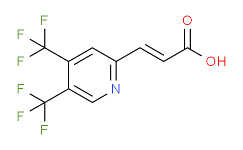 4,5-Bis(trifluoromethyl)pyridine-2-acrylic acid