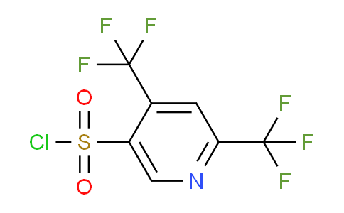 2,4-Bis(trifluoromethyl)pyridine-5-sulfonyl chloride
