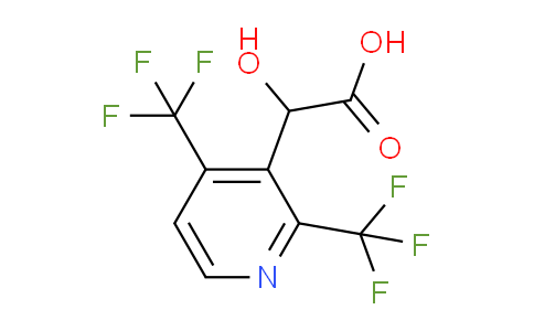 2-(2,4-Bis(trifluoromethyl)pyridin-3-yl)-2-hydroxyacetic acid