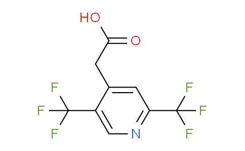 2,5-Bis(trifluoromethyl)pyridine-4-acetic acid