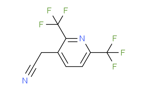 2,6-Bis(trifluoromethyl)pyridine-3-acetonitrile