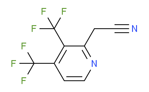 3,4-Bis(trifluoromethyl)pyridine-2-acetonitrile