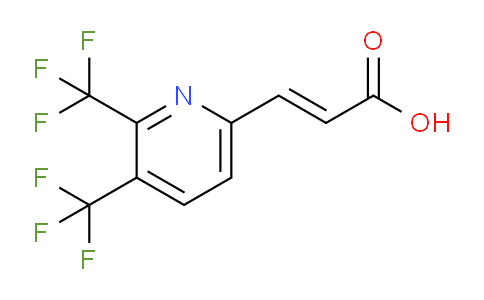 AM102924 | 1807368-24-6 | 2,3-Bis(trifluoromethyl)pyridine-6-acrylic acid