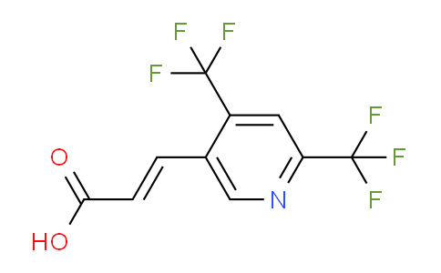 AM102925 | 1807412-82-3 | 2,4-Bis(trifluoromethyl)pyridine-5-acrylic acid