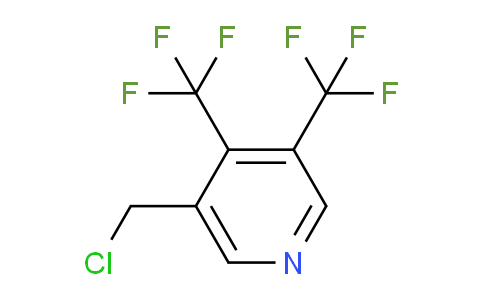3,4-Bis(trifluoromethyl)-5-(chloromethyl)pyridine