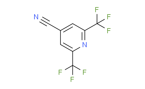 2,6-Bis(trifluoromethyl)-4-cyanopyridine