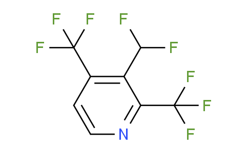 2,4-Bis(trifluoromethyl)-3-(difluoromethyl)pyridine