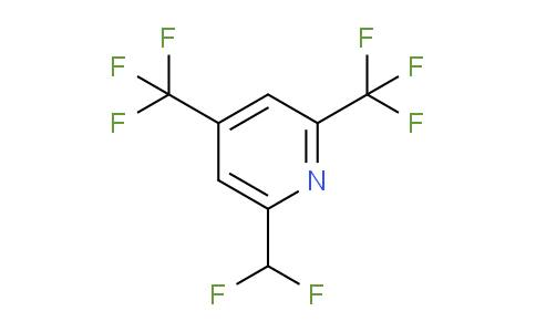 2,4-Bis(trifluoromethyl)-6-(difluoromethyl)pyridine