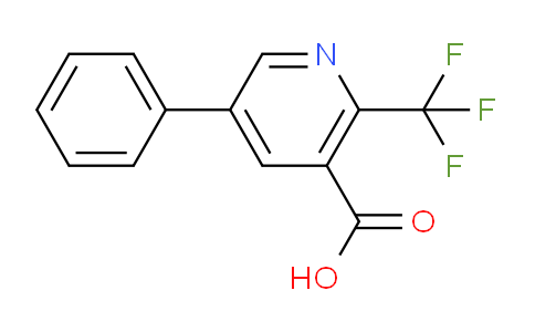 5-Phenyl-2-(trifluoromethyl)nicotinic acid