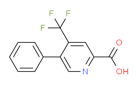 5-Phenyl-4-(trifluoromethyl)picolinic acid