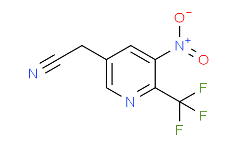 3-Nitro-2-(trifluoromethyl)pyridine-5-acetonitrile