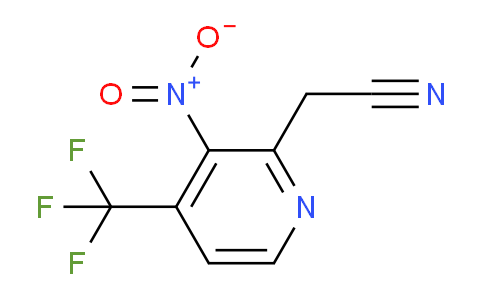 3-Nitro-4-(trifluoromethyl)pyridine-2-acetonitrile