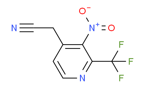 AM103247 | 1806422-49-0 | 3-Nitro-2-(trifluoromethyl)pyridine-4-acetonitrile