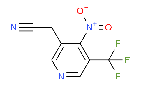 AM103253 | 1803861-54-2 | 4-Nitro-3-(trifluoromethyl)pyridine-5-acetonitrile