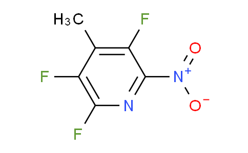 4-Methyl-2-nitro-3,5,6-trifluoropyridine