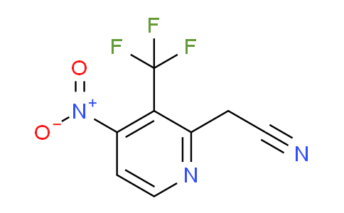 4-Nitro-3-(trifluoromethyl)pyridine-2-acetonitrile