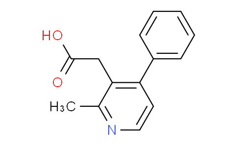 2-Methyl-4-phenylpyridine-3-acetic acid
