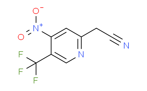 AM103264 | 1806422-53-6 | 4-Nitro-5-(trifluoromethyl)pyridine-2-acetonitrile