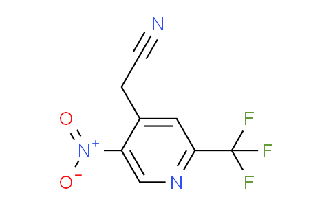AM103266 | 1806573-73-8 | 5-Nitro-2-(trifluoromethyl)pyridine-4-acetonitrile