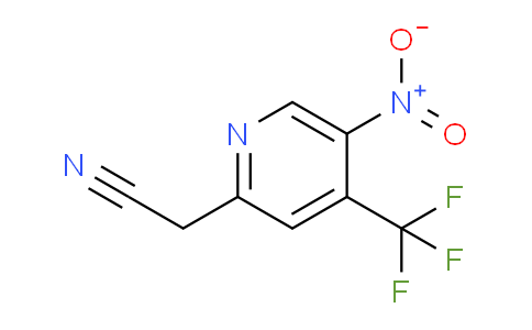 5-Nitro-4-(trifluoromethyl)pyridine-2-acetonitrile