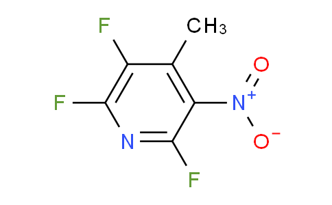 4-Methyl-3-nitro-2,5,6-trifluoropyridine
