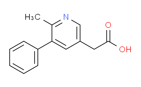 2-Methyl-3-phenylpyridine-5-acetic acid