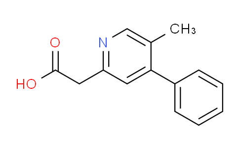 5-Methyl-4-phenylpyridine-2-acetic acid