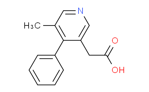 AM103281 | 1803883-43-3 | 3-Methyl-4-phenylpyridine-5-acetic acid