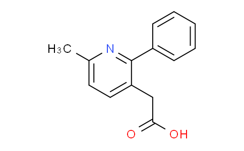 6-Methyl-2-phenylpyridine-3-acetic acid