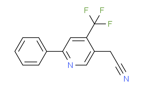 AM103353 | 1807058-93-0 | 2-Phenyl-4-(trifluoromethyl)pyridine-5-acetonitrile