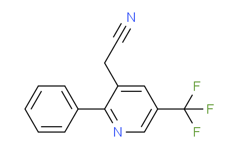 AM103355 | 1806317-92-9 | 2-Phenyl-5-(trifluoromethyl)pyridine-3-acetonitrile
