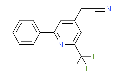 AM103357 | 1806545-71-0 | 2-Phenyl-6-(trifluoromethyl)pyridine-4-acetonitrile