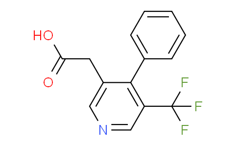 AM103359 | 1806545-69-6 | 4-Phenyl-3-(trifluoromethyl)pyridine-5-acetic acid